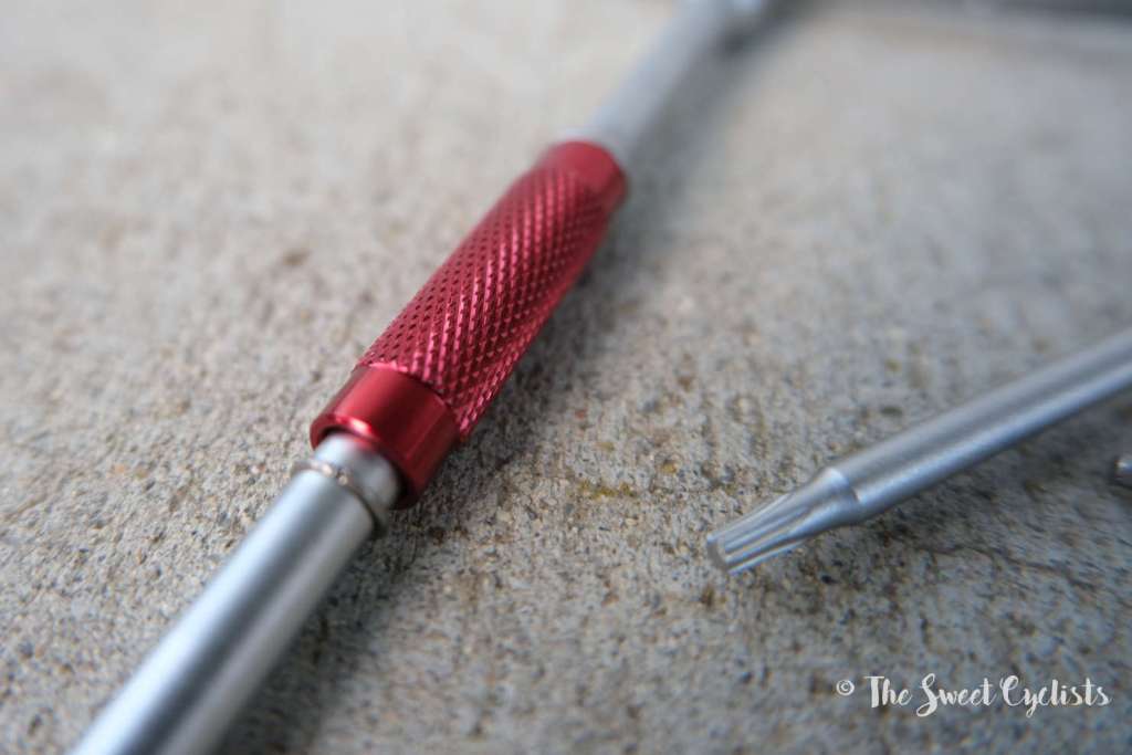 Feedback Sports Modular T-Handle Set Bike Toolset Review - Knurling Detail