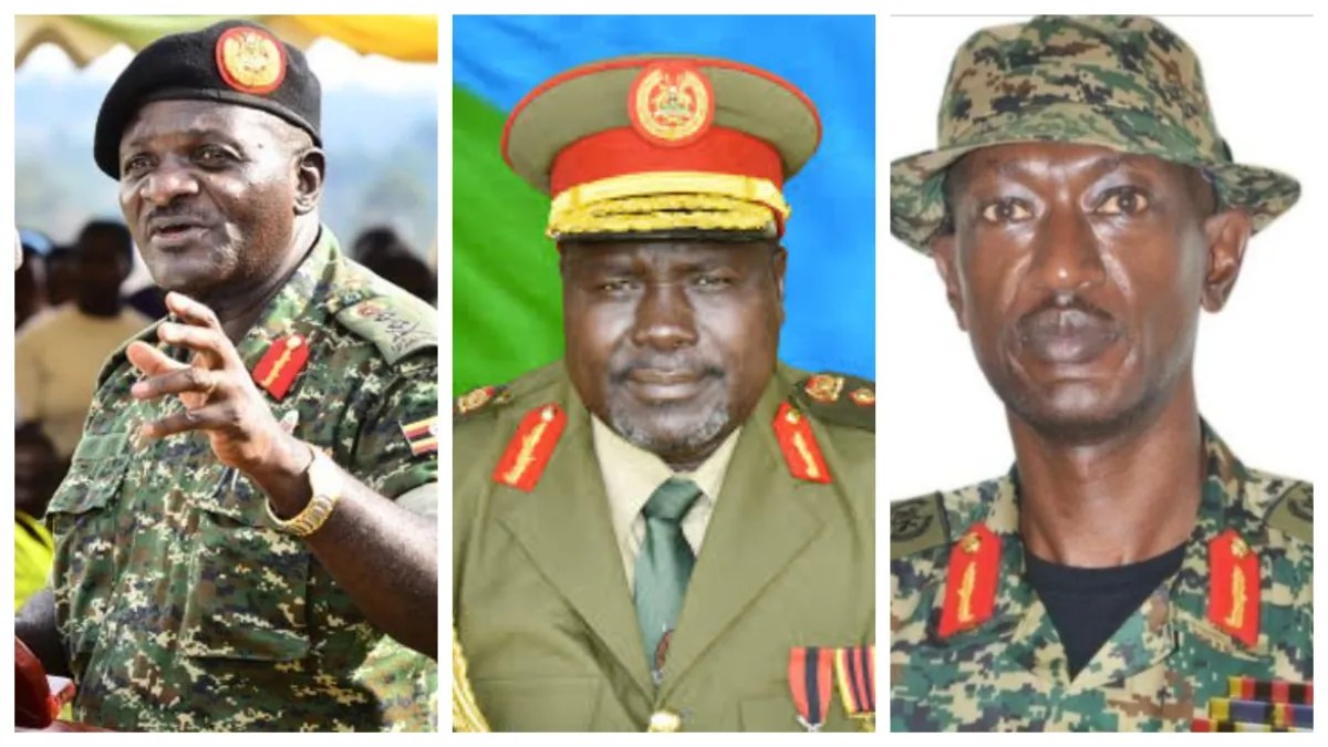List Out: Katumba, Kandiho, Kyanda Among Top Generals Set To Retire Next Week