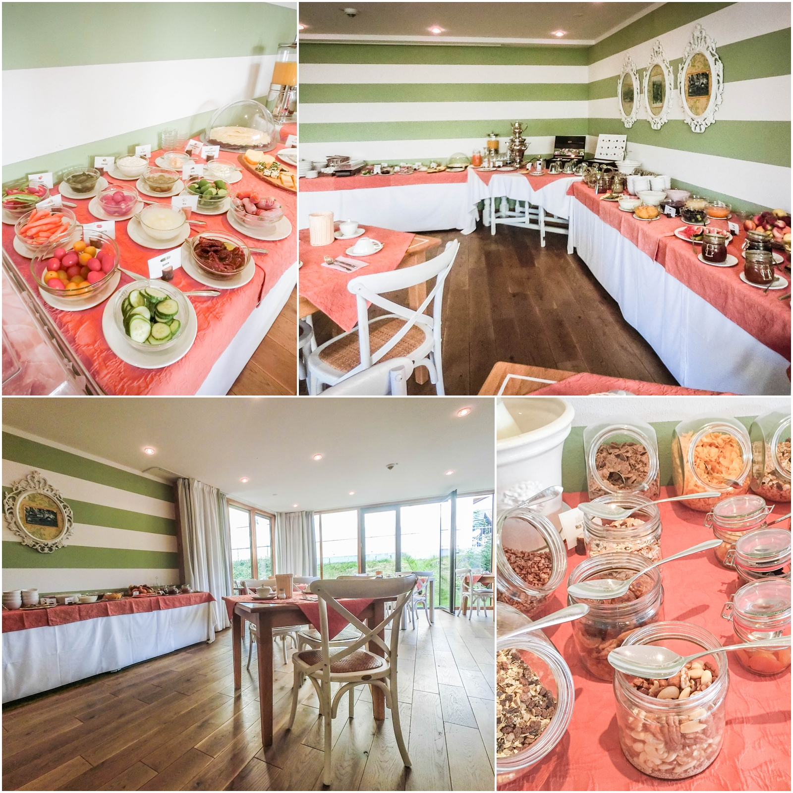 breakfast at the Hotel Bernhards