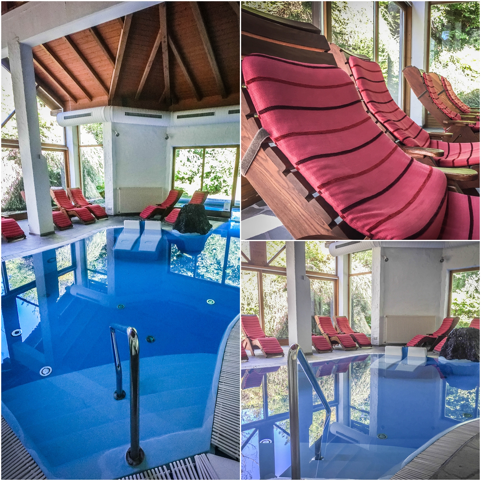 Swimming pool at the Hotel Kurschner