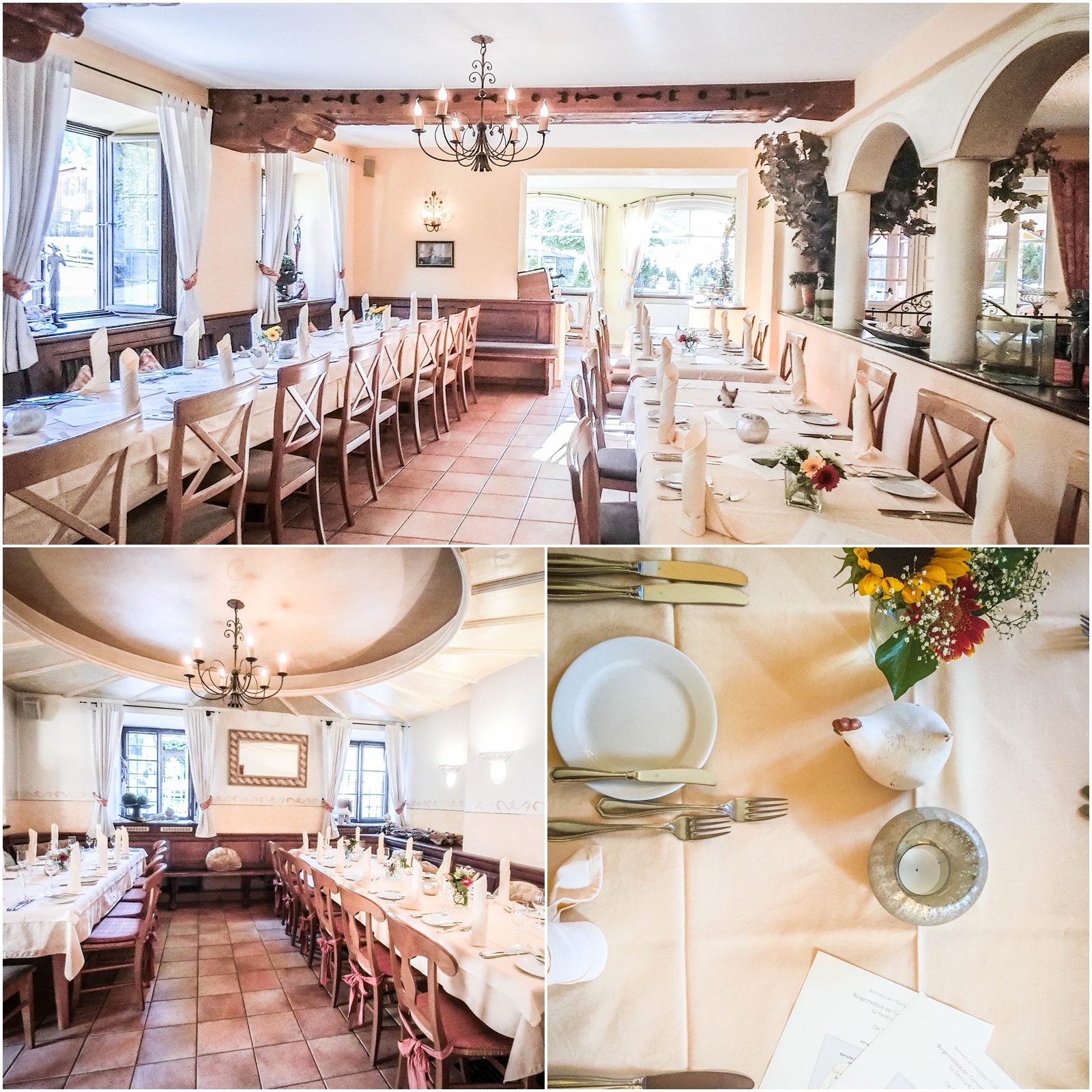 event room at the Hotel Bernhard's