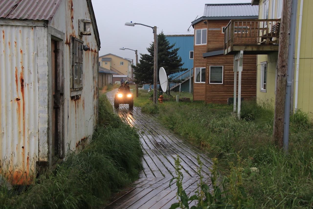 Boardwalk, Akutun, Aleutian Islands, Alaska