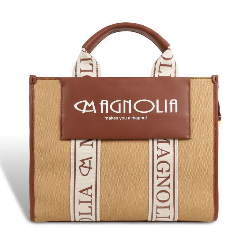 Magnolia® Premium Faux Leather Handbag – 10L Spacious Everyday & Office Bag