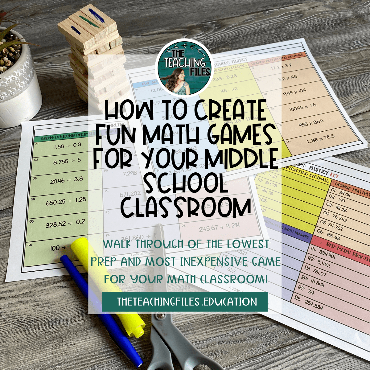 How to Create Fun Math Games for Your Middle School Classroom The