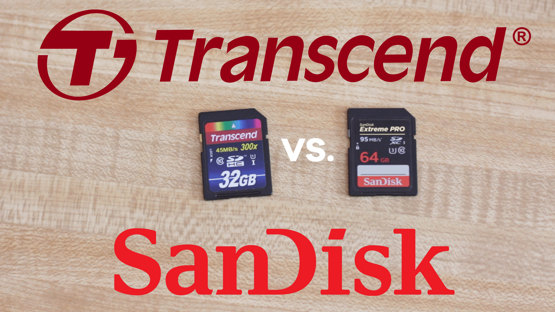 SanDisk vs. Transcend The Best SD Card Brand! The Tech Ninja’s Dojo