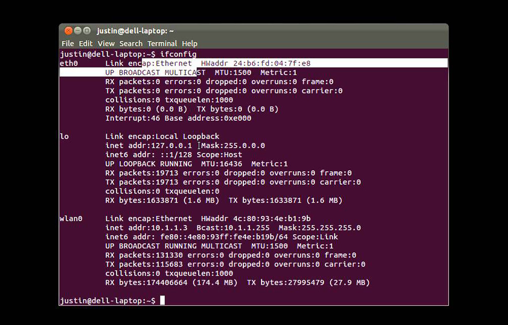 check-ip-address-in-linux