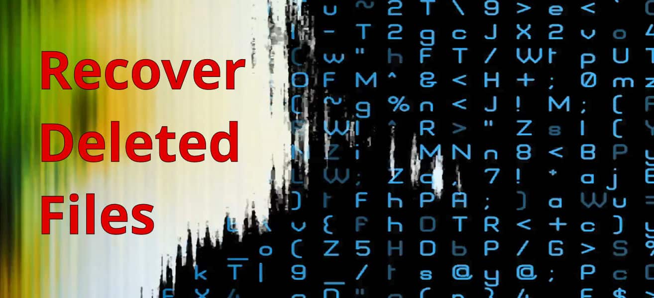 How to recover deleted files, music, video, documents from your Windows