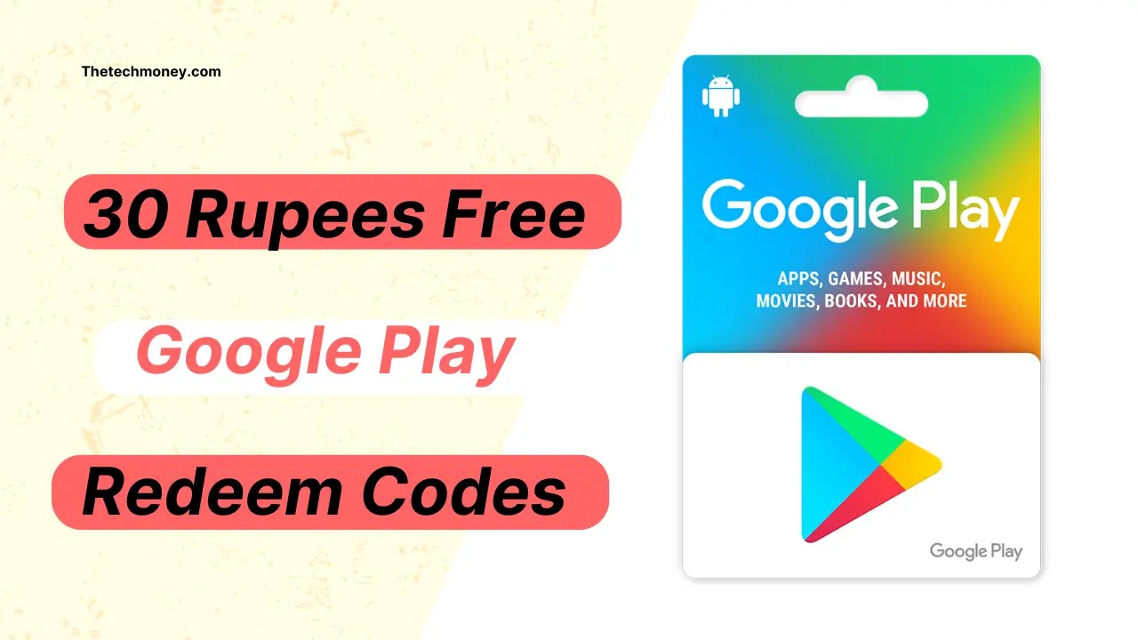 Get 100% Working Free 30 Rupees Redeem Code Today