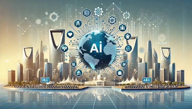 Saudi Arabia, AI leadership, SDAIA, AI Strategy, Digital Transformation, AI Achievements, Data Innovation, Generative AI, Tawakkalna, AI in Healthcare, National Data Bank, Global AI Index