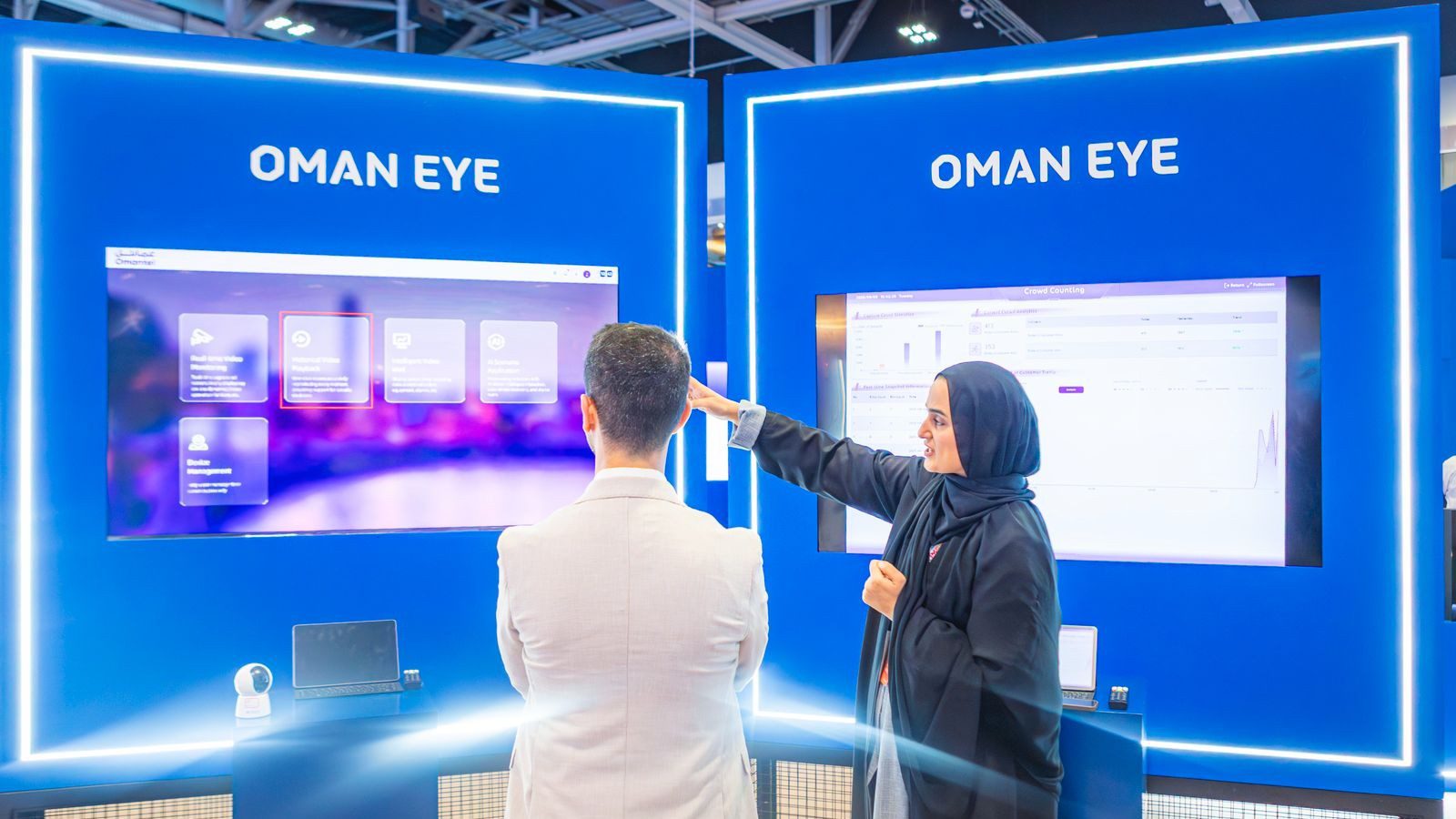 Omantel Oman Eye digital monitoring platform