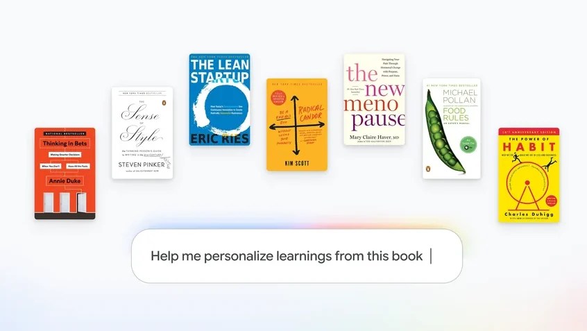 Google Gemini Notebook book collection