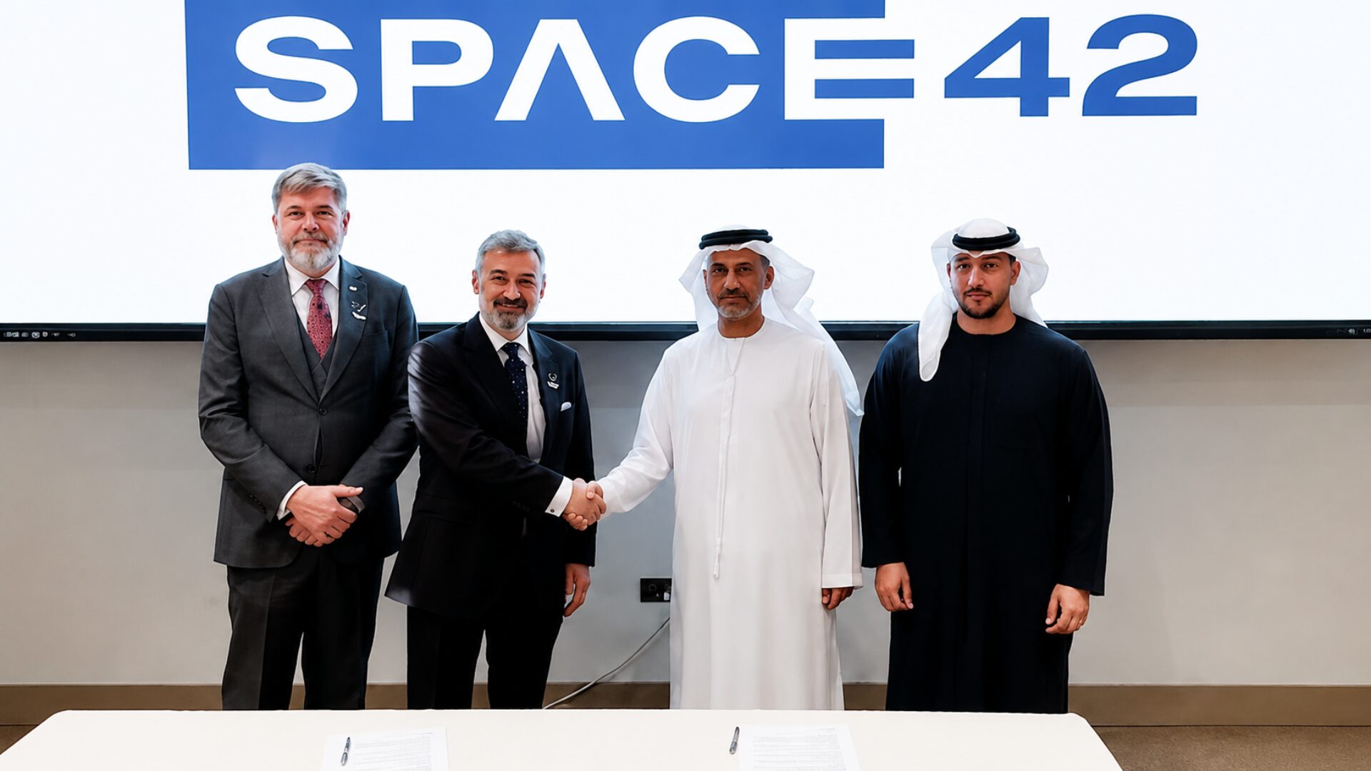 Space42 secure satellite systems partnership
