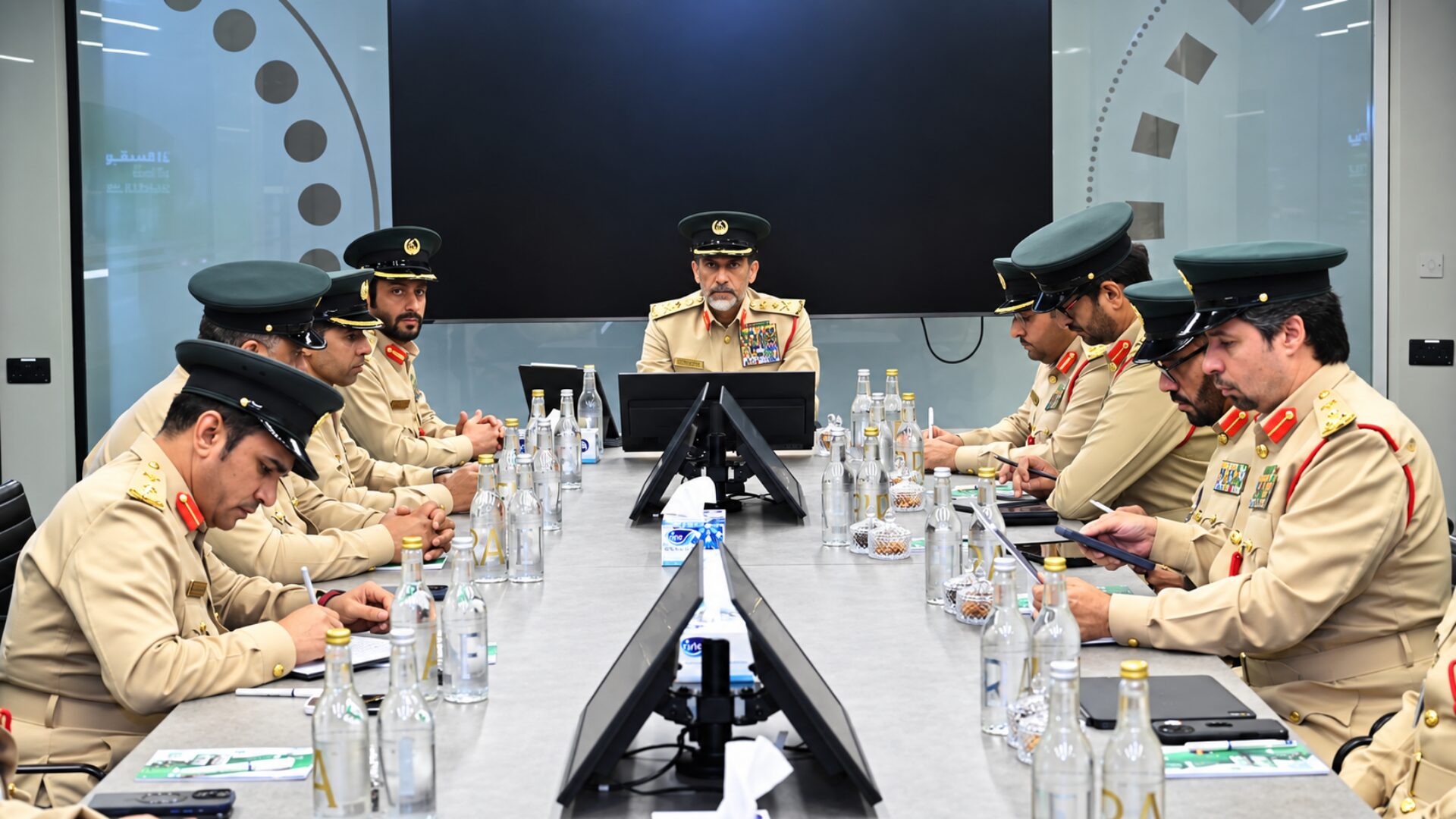 Dubai Police AI robot patrol