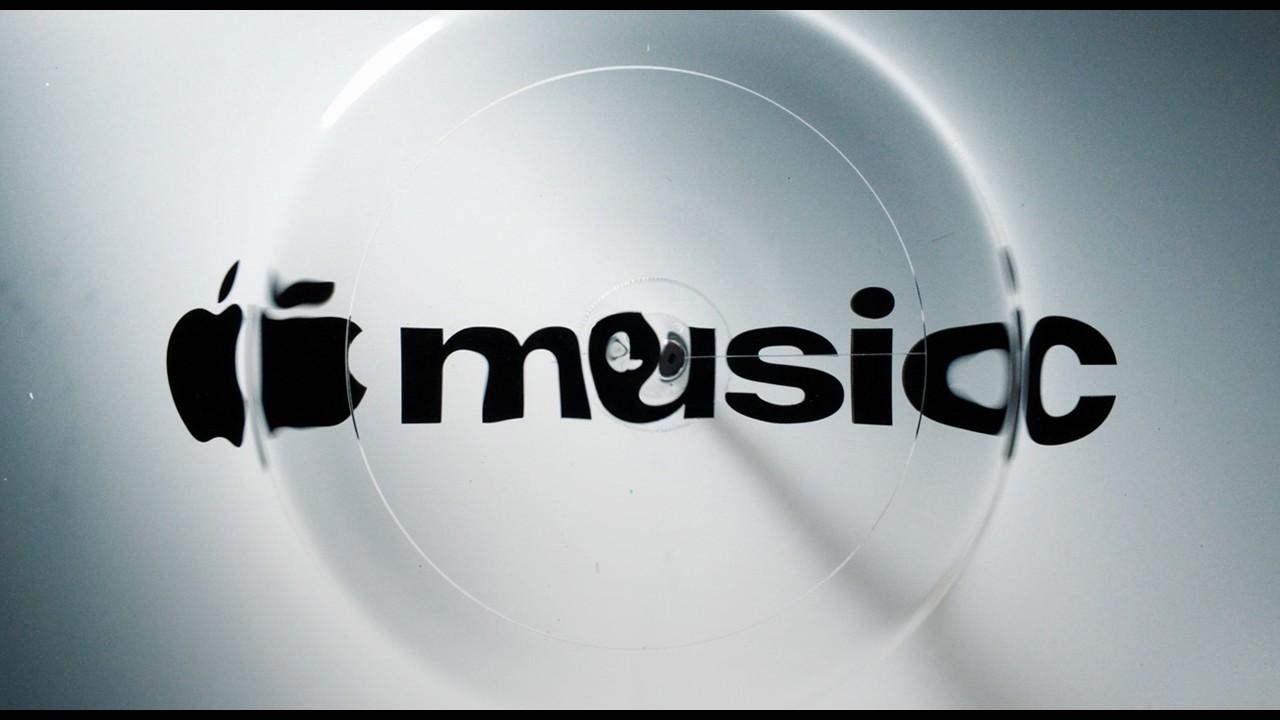 Apple Music Black-and-White Logo Redesign