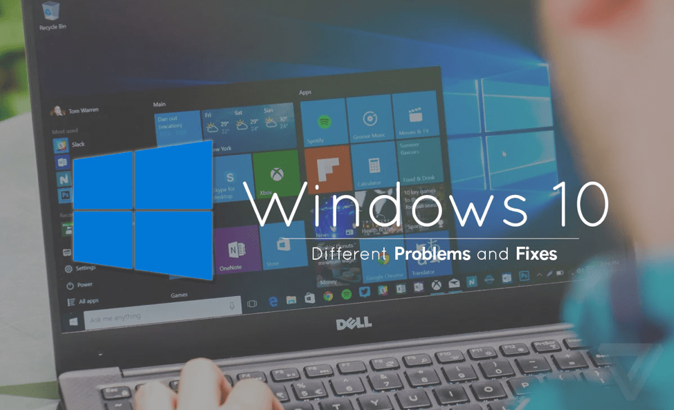 Different Windows 10 Issues and their Solutions
