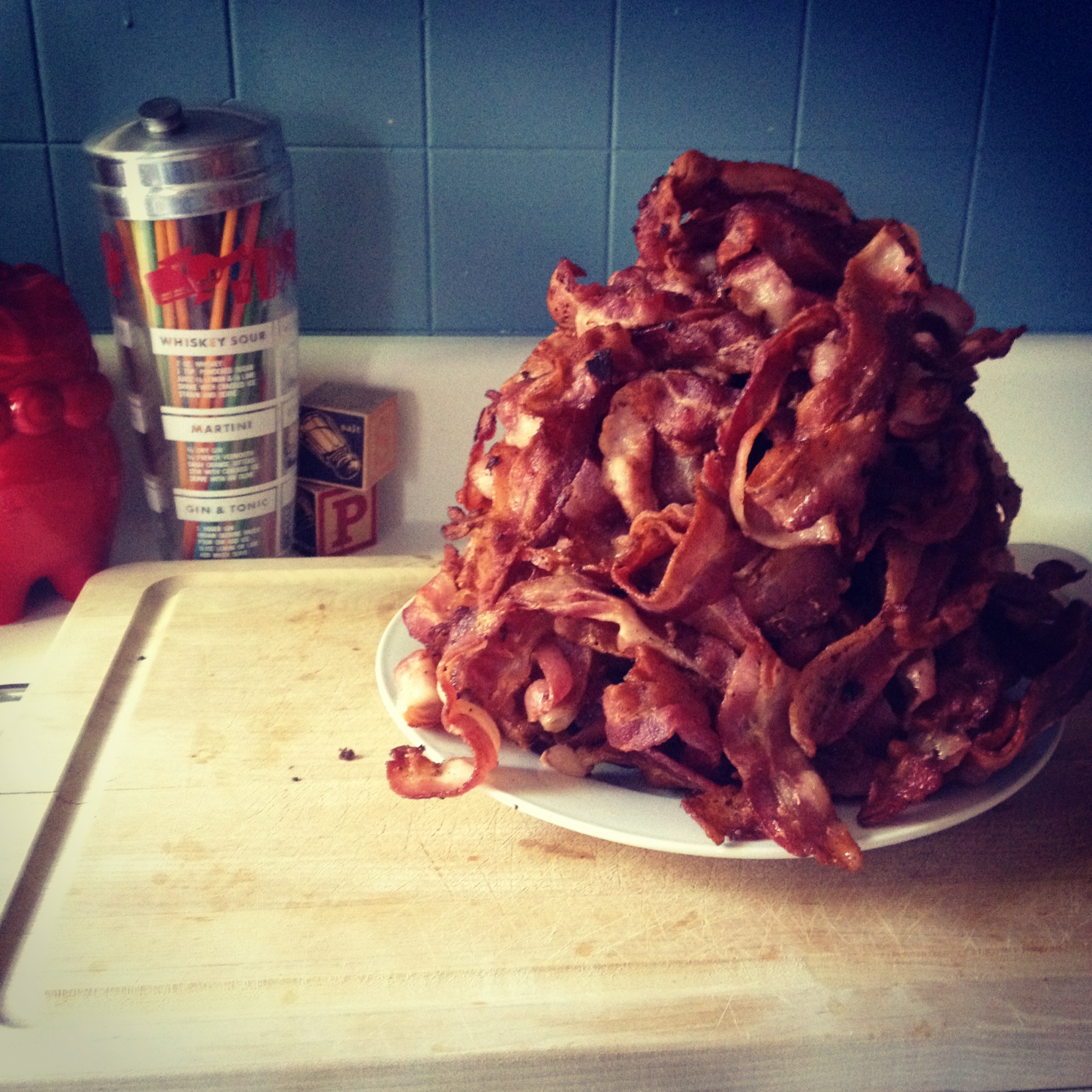 Seven pounds of bacon