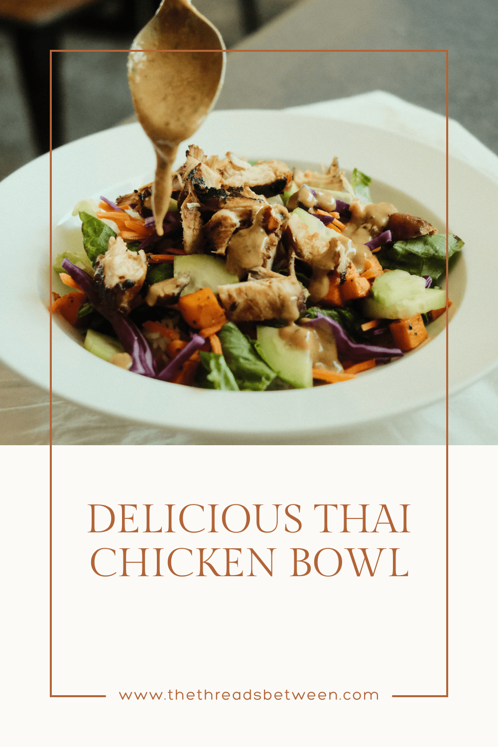 Thai Chicken Bowl Recipe | Healthy, Easy, and Meal-Prep Friendly