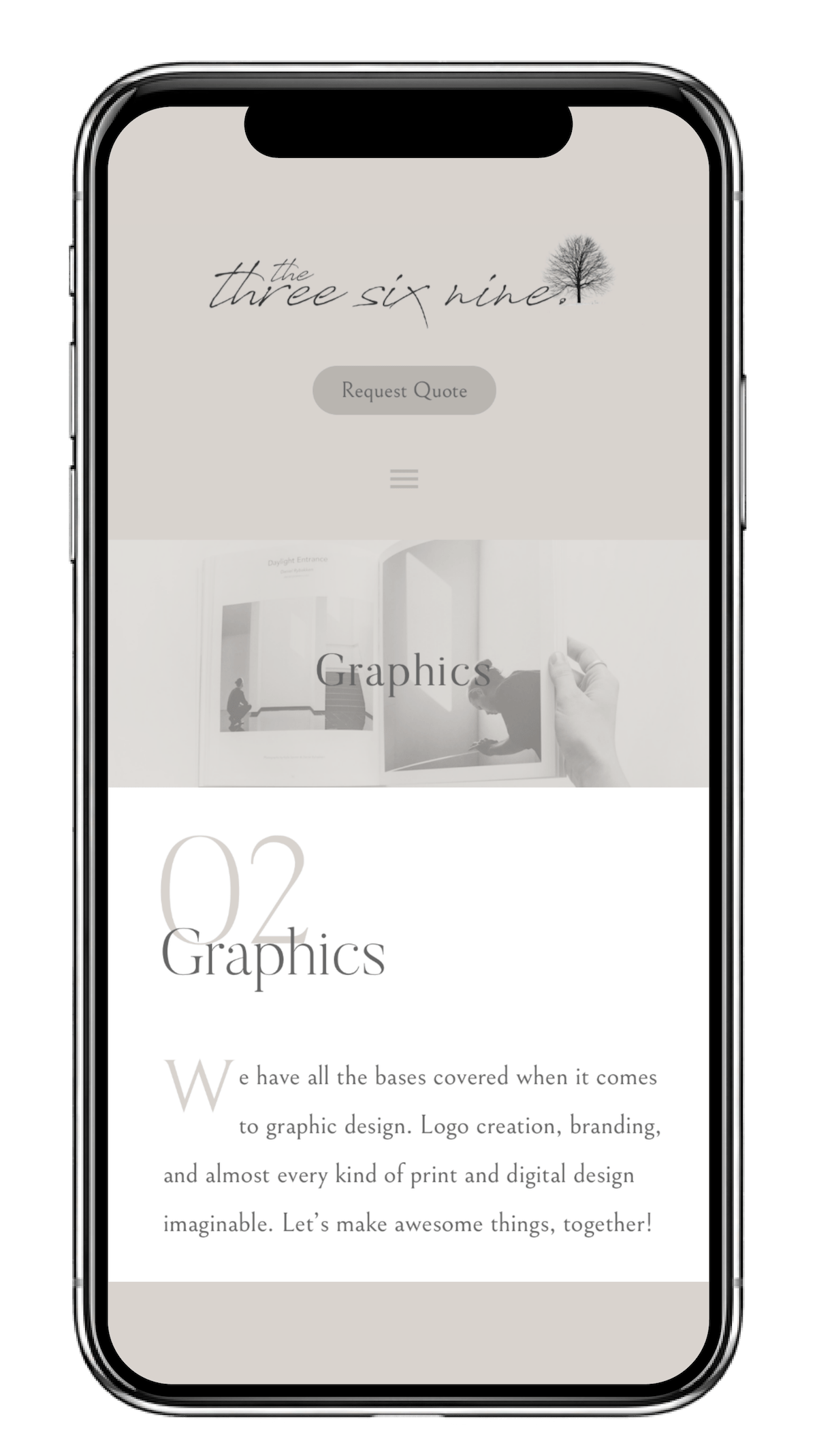 graphics - mockup