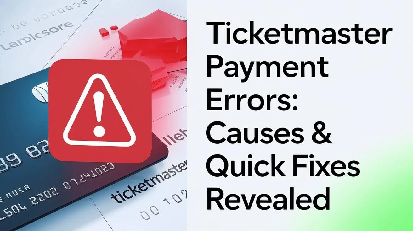 Why is ticketmaster not accepting my card? troubleshooting payment issues