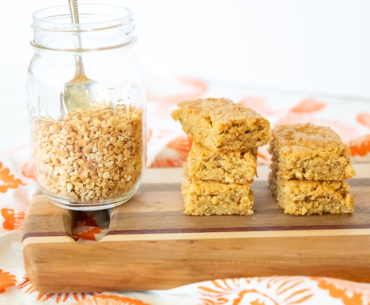 crunchy peanut butter bars
