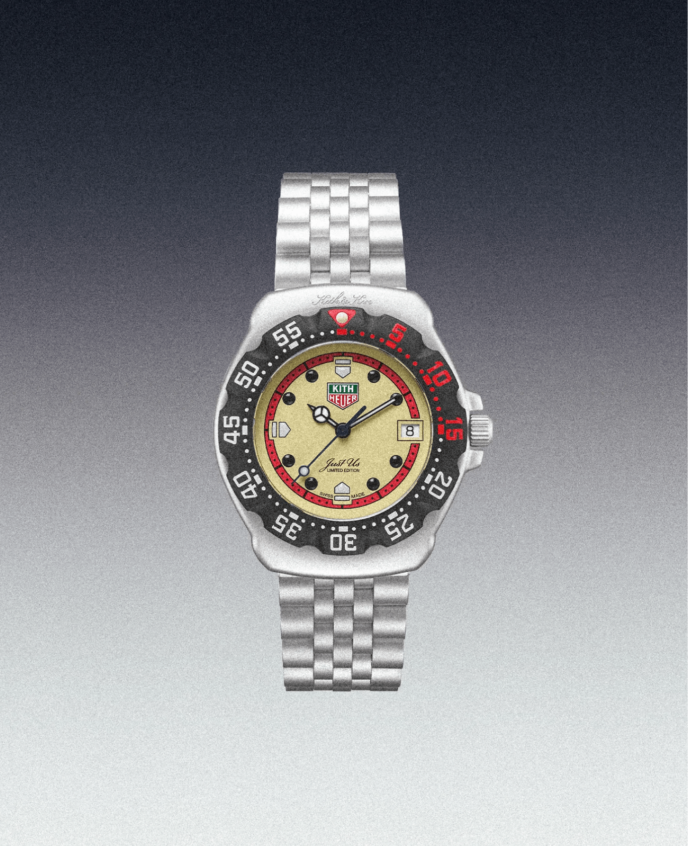 TAG Heuer Formula 1 Makes a Nostalgic Comeback with Kith