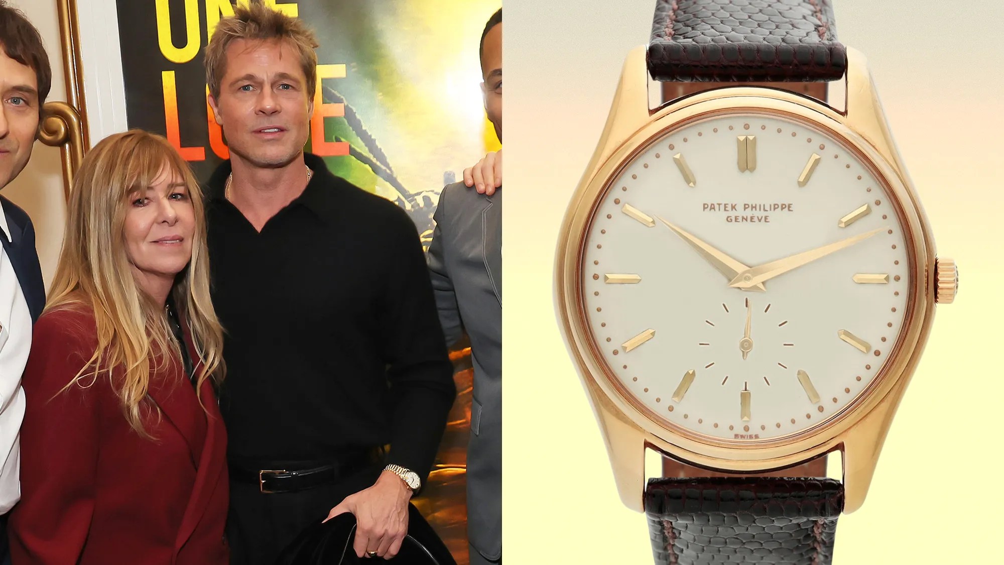 Brad Pitt Vintage Patek Philippe