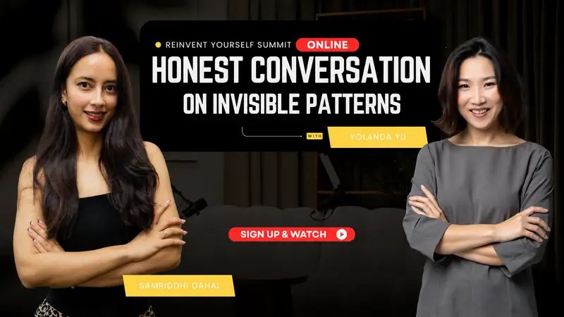 Online summit session on stuckness as a systemic pattern and learning invisible patterns to create new choices during life and leadership transitions.