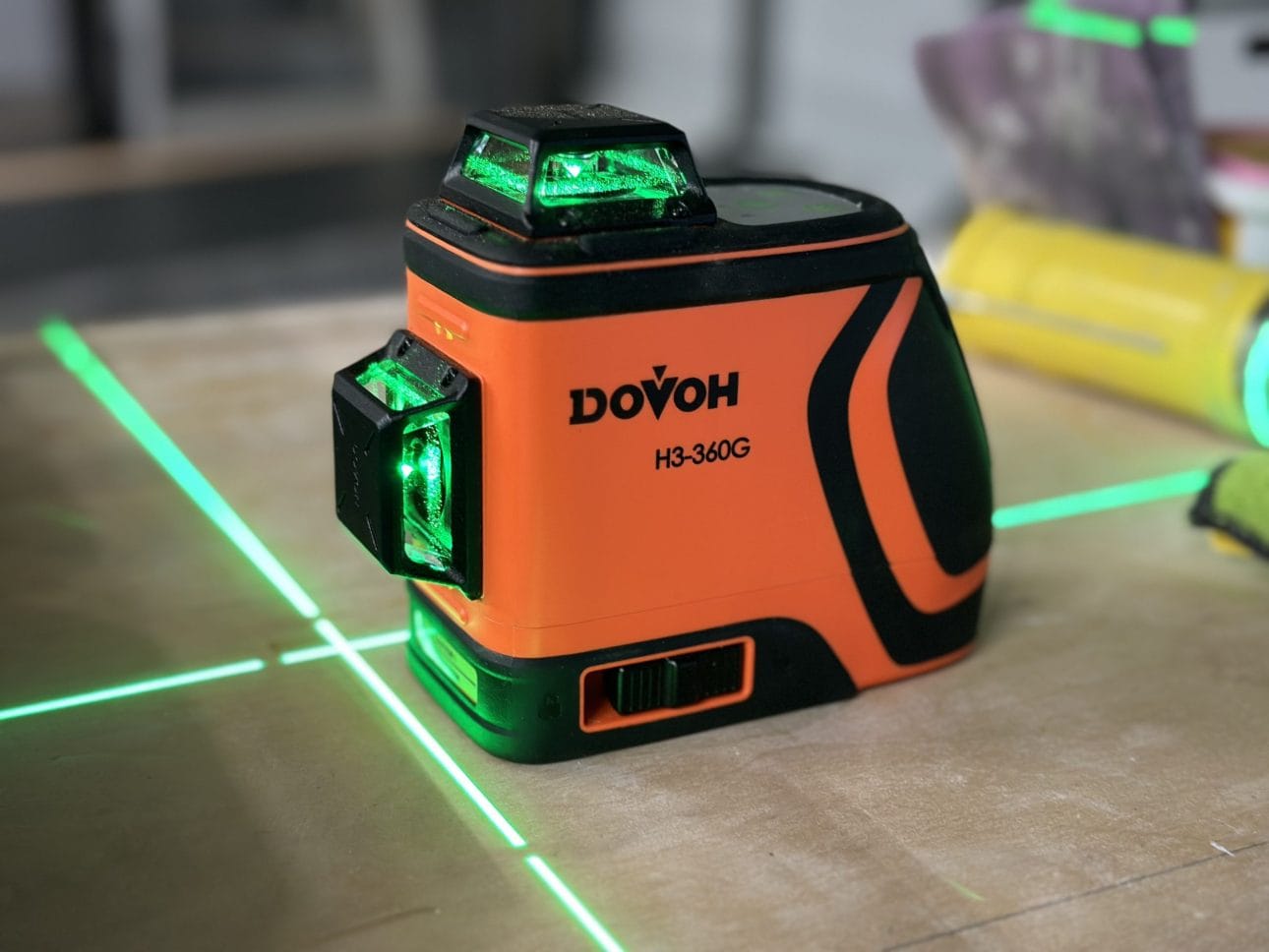The Outdoor Leveling Game-Changer: DOVOH H3-360G-KIT Outdoor Laser Level