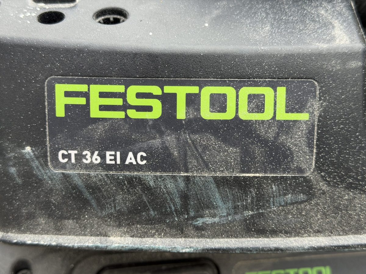 Festool CT 36 EI AC model label