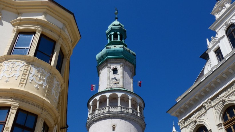 Fire Tower in Sopron during our day trips from Bratislava