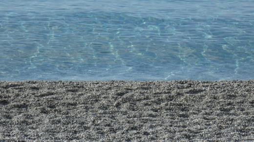 monterosso beach during one day in Cinque Terre