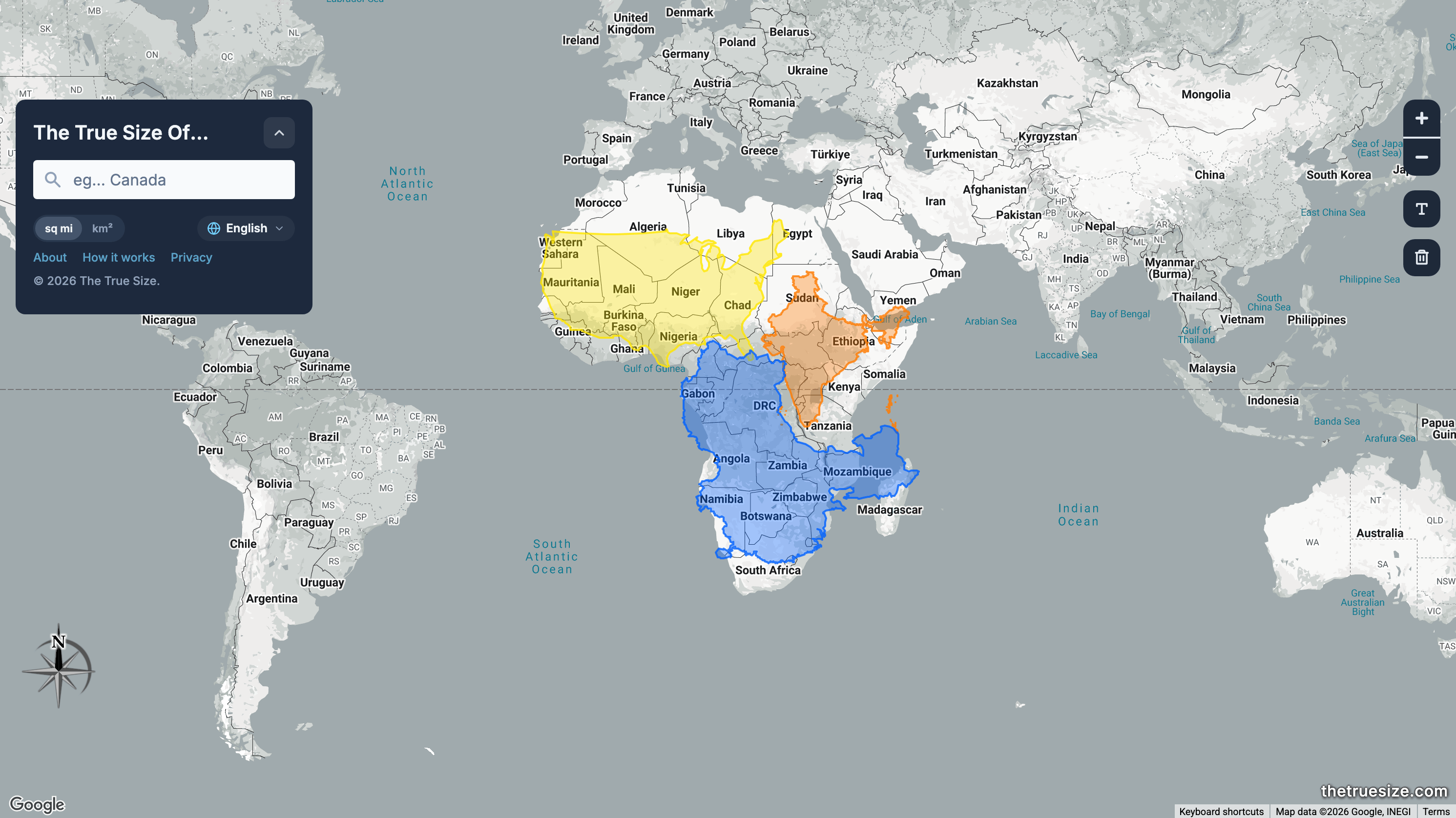 World Map Actual Scale Here S What The World Would Look Like If Og Card 