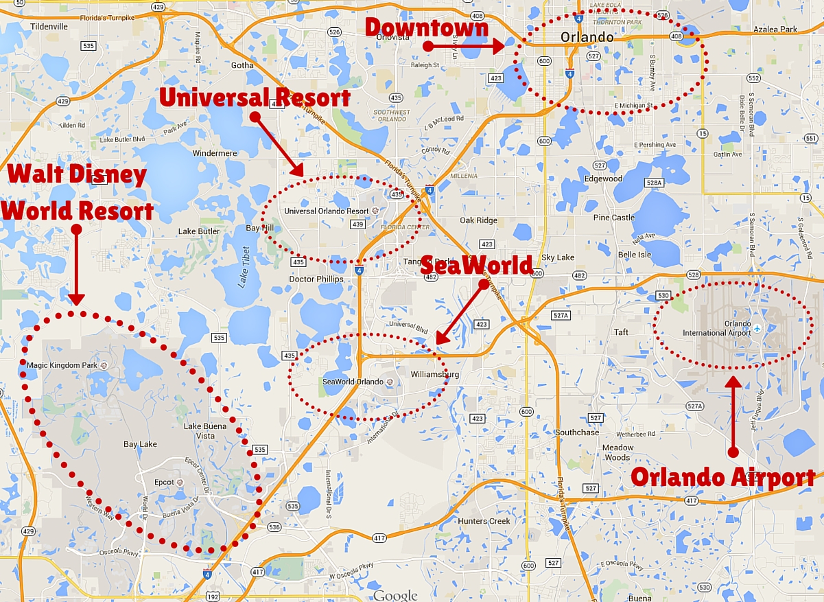 What Cities Are Closest To Orlando Florida At Patricia Mack Blog Orlando Map 