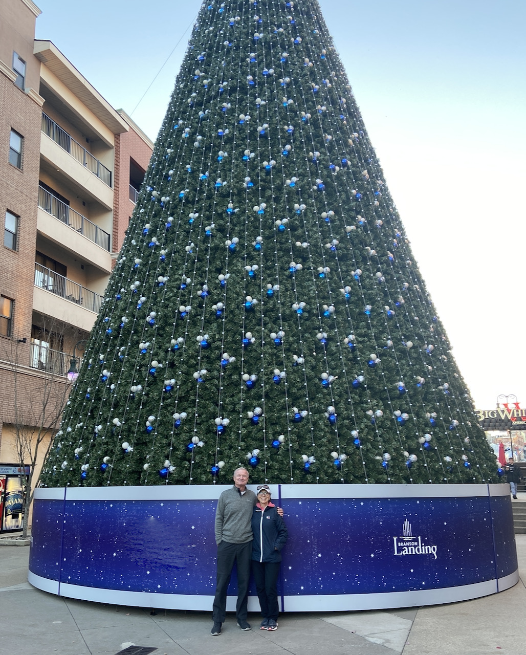 Looking for a Christmas picture. The tree was just too tall!