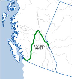 Fraser River Map FraserMap 