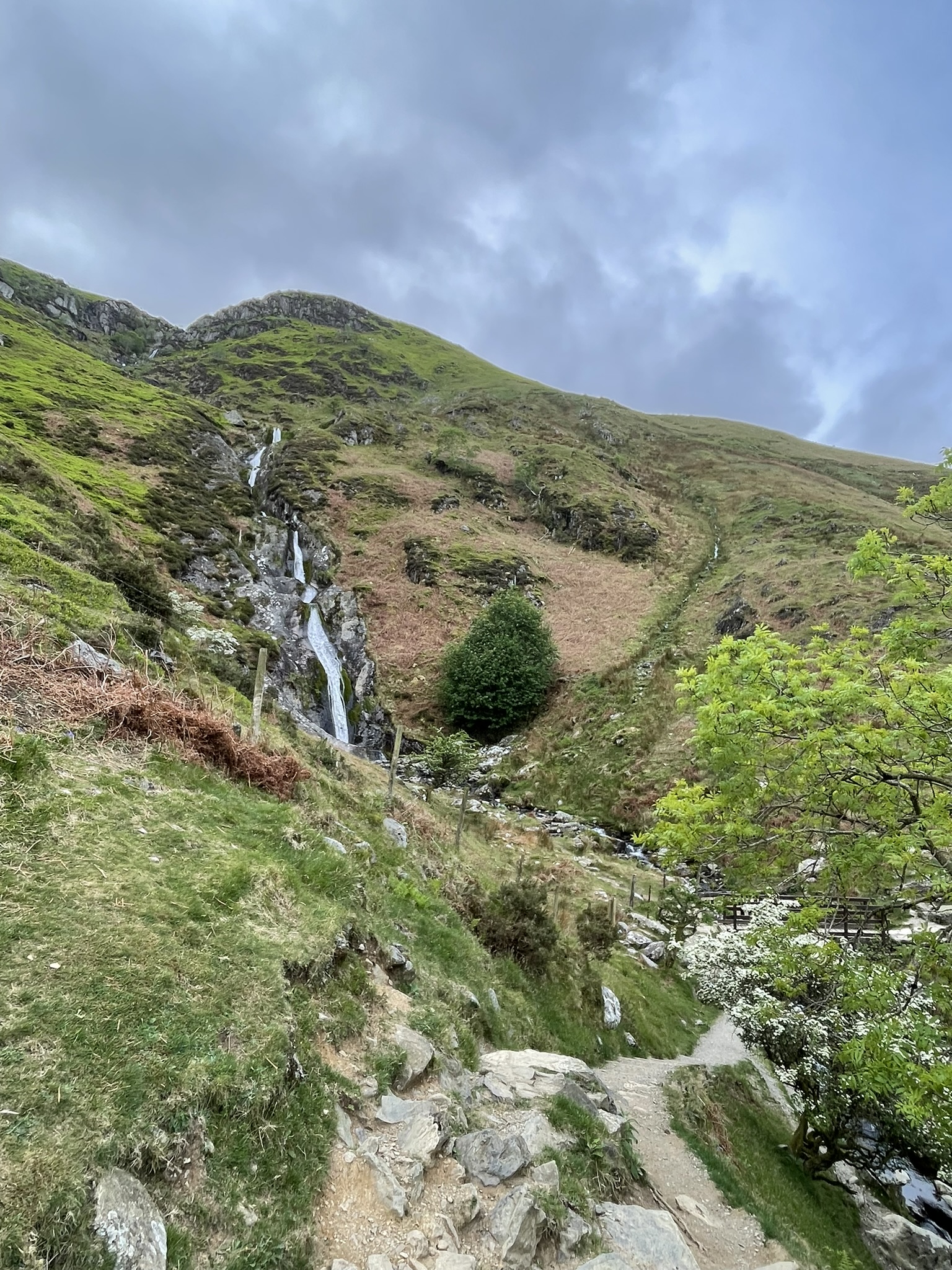 Rhaeadr Bach Waterfall 