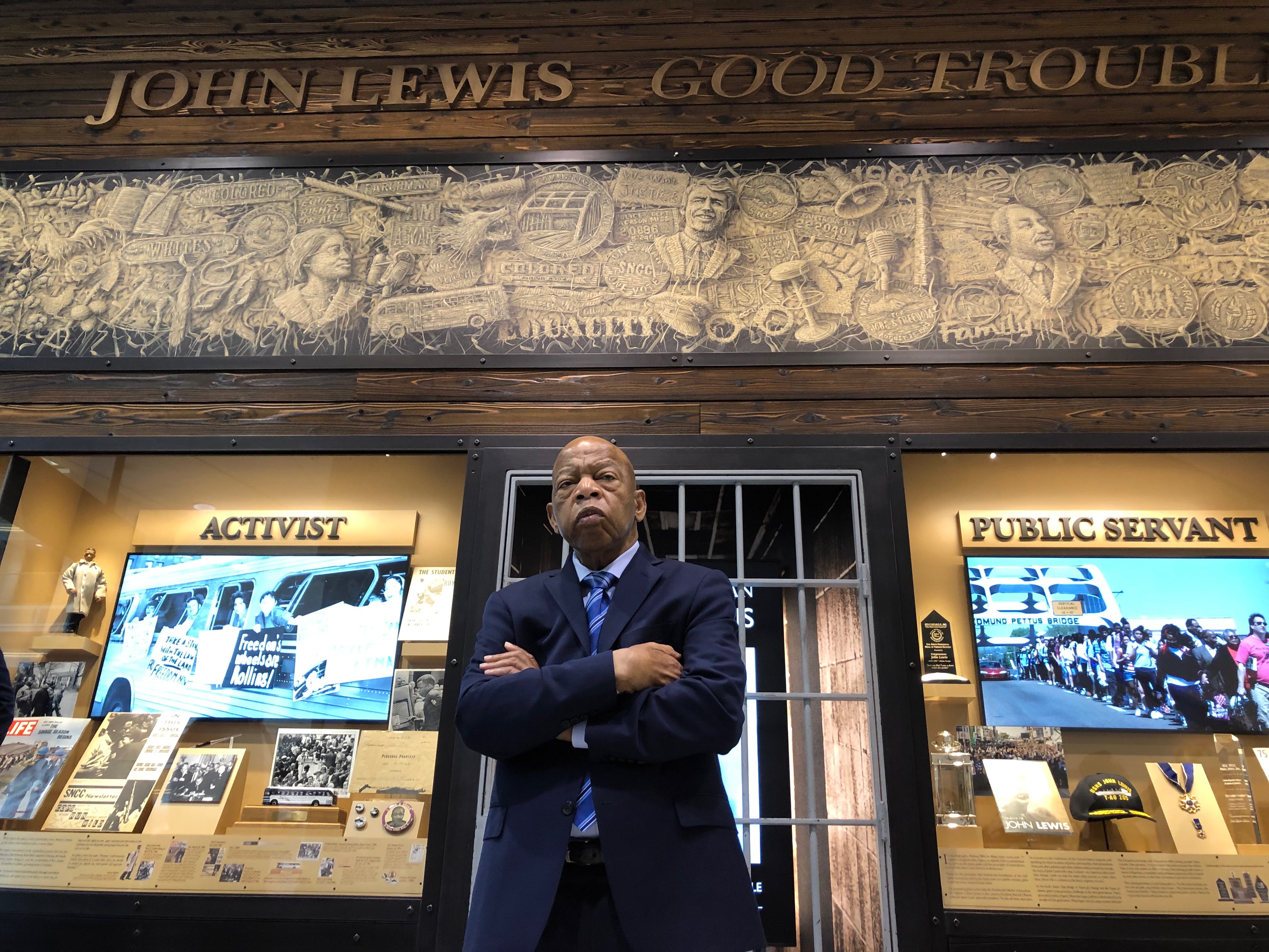 In John Lewis Good Trouble The Georgia Congressman Reminds Us There Are Still Many Rivers To Cross