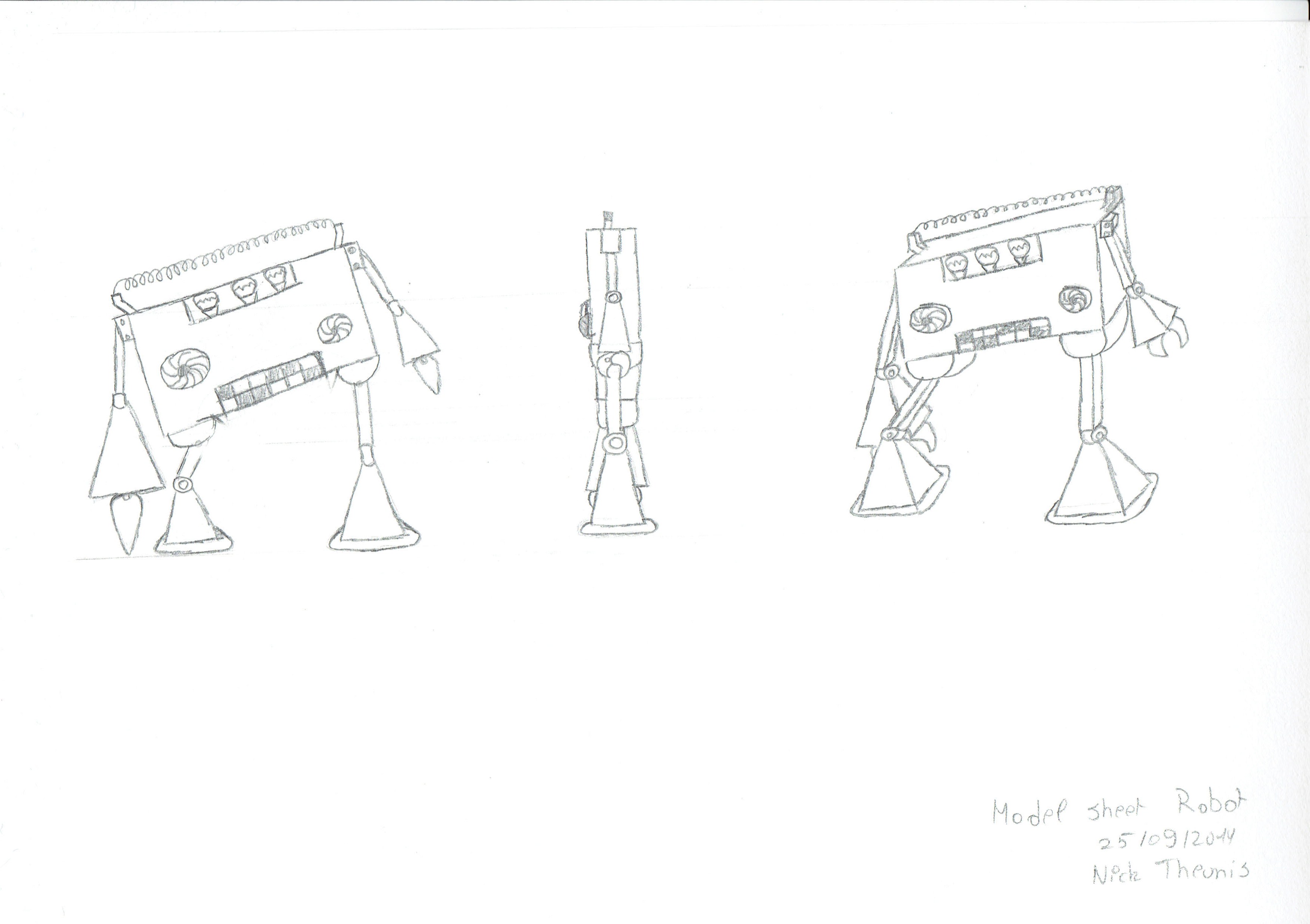 2d 3d Visualisatie Maak Een Robot Portfolio Nick Theunis