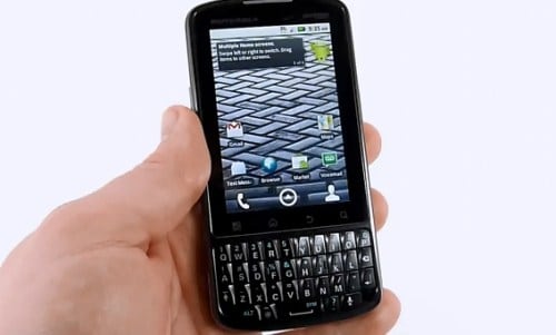 CWM Recovery for the Motorola Droid Pro