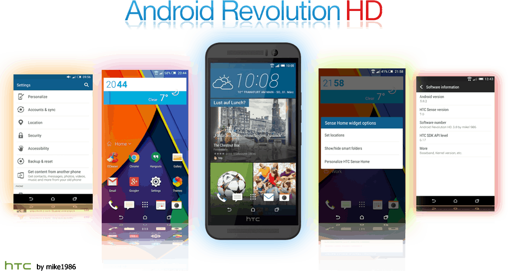 Android Revolution HD 5.0 ROM