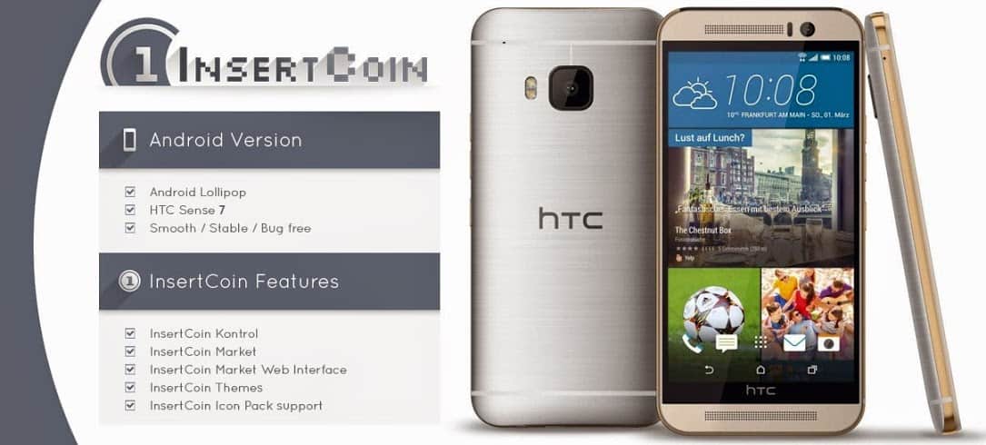 InsertCoin M9 1.2.0 ROM