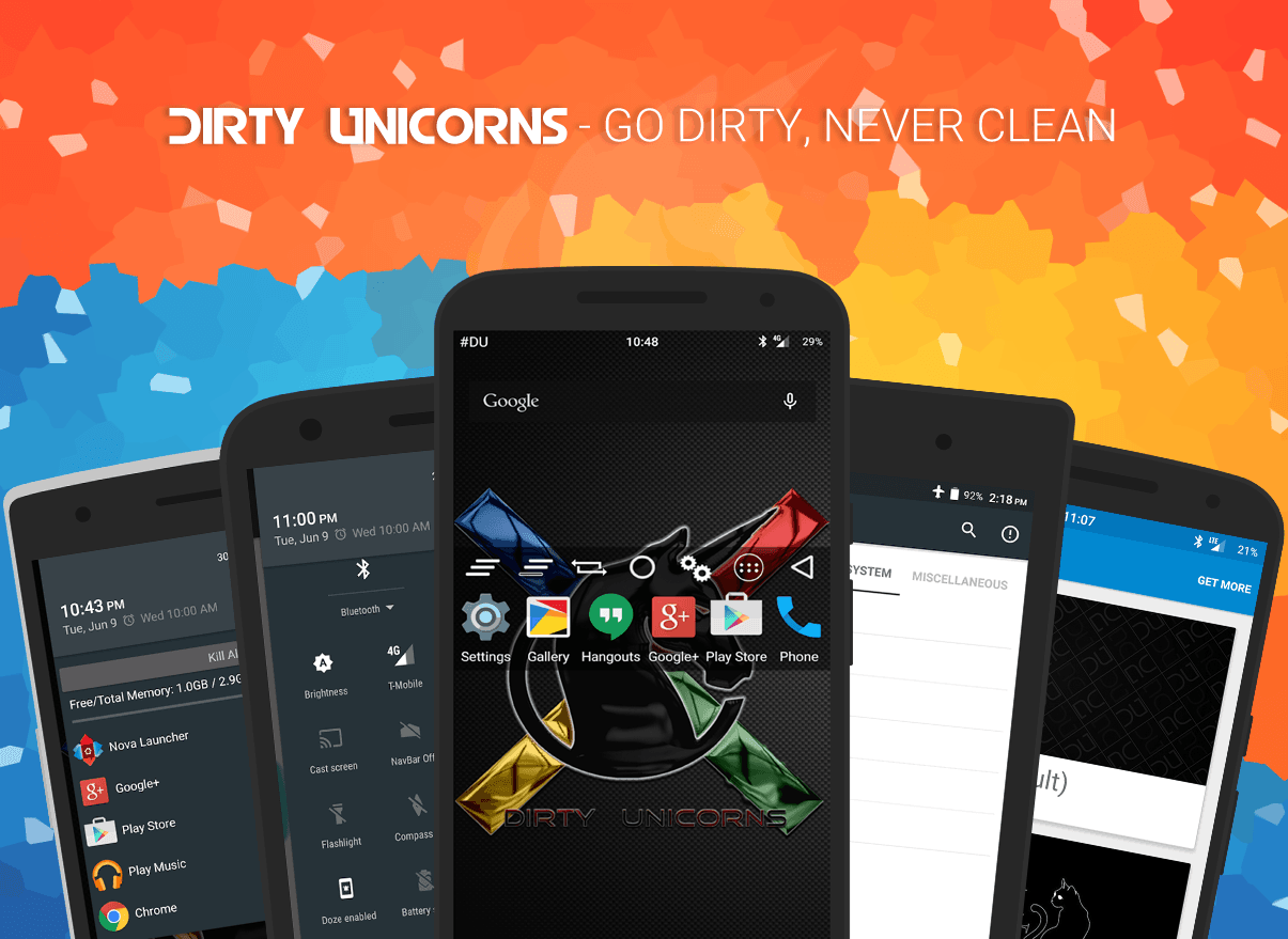 Dirty Unicorns 5.1.1 ROM