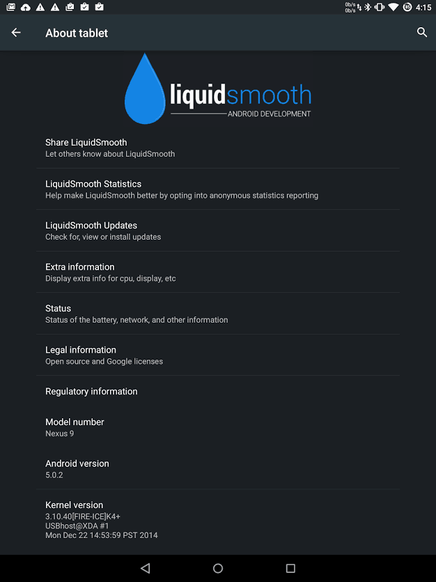 LiquidSmooth v4.0 ROM