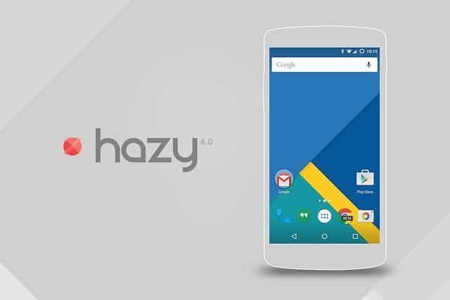 Hazy 4.1 alpha 2 ROM