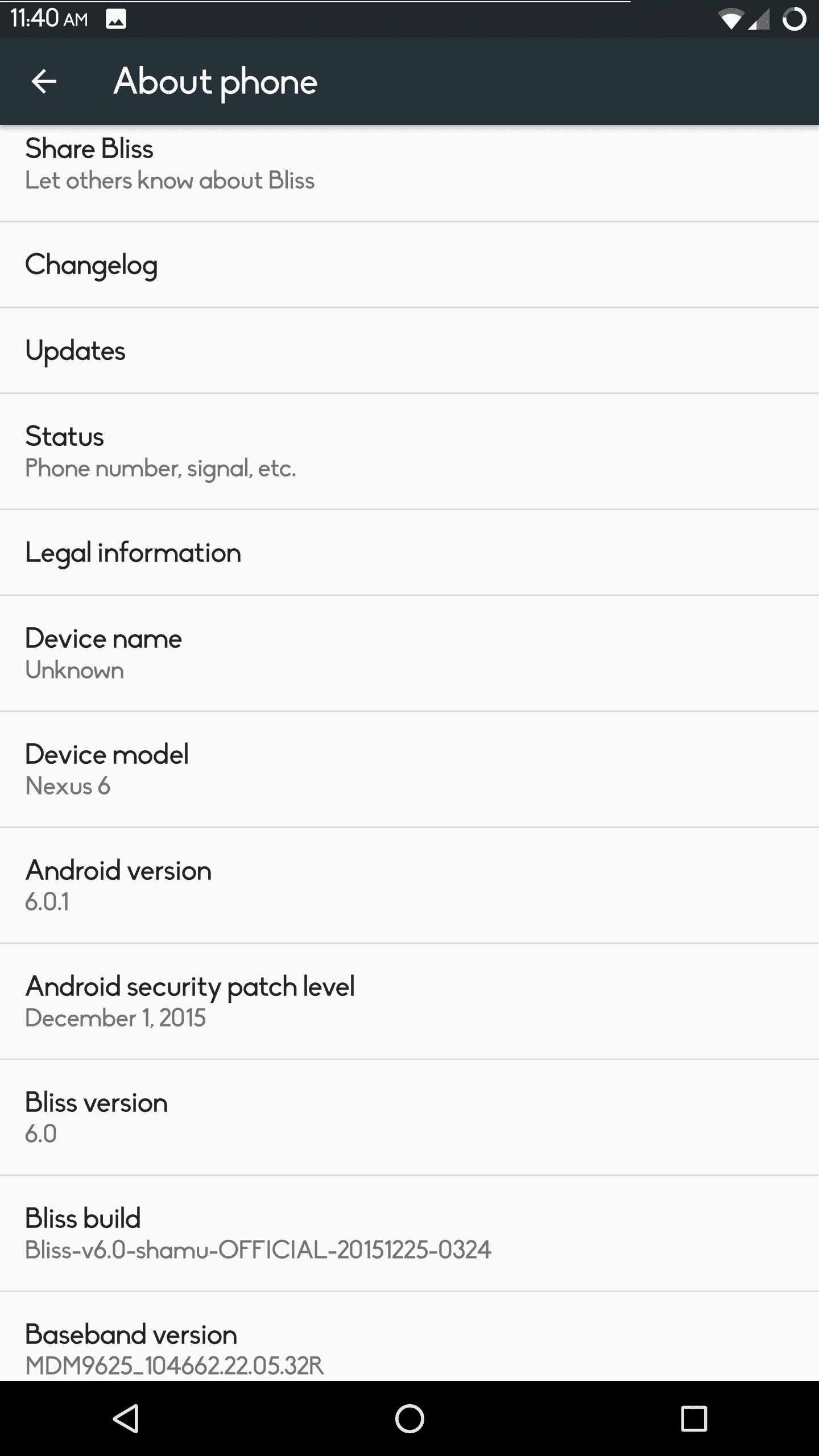 BlissPop v6.4 ROM