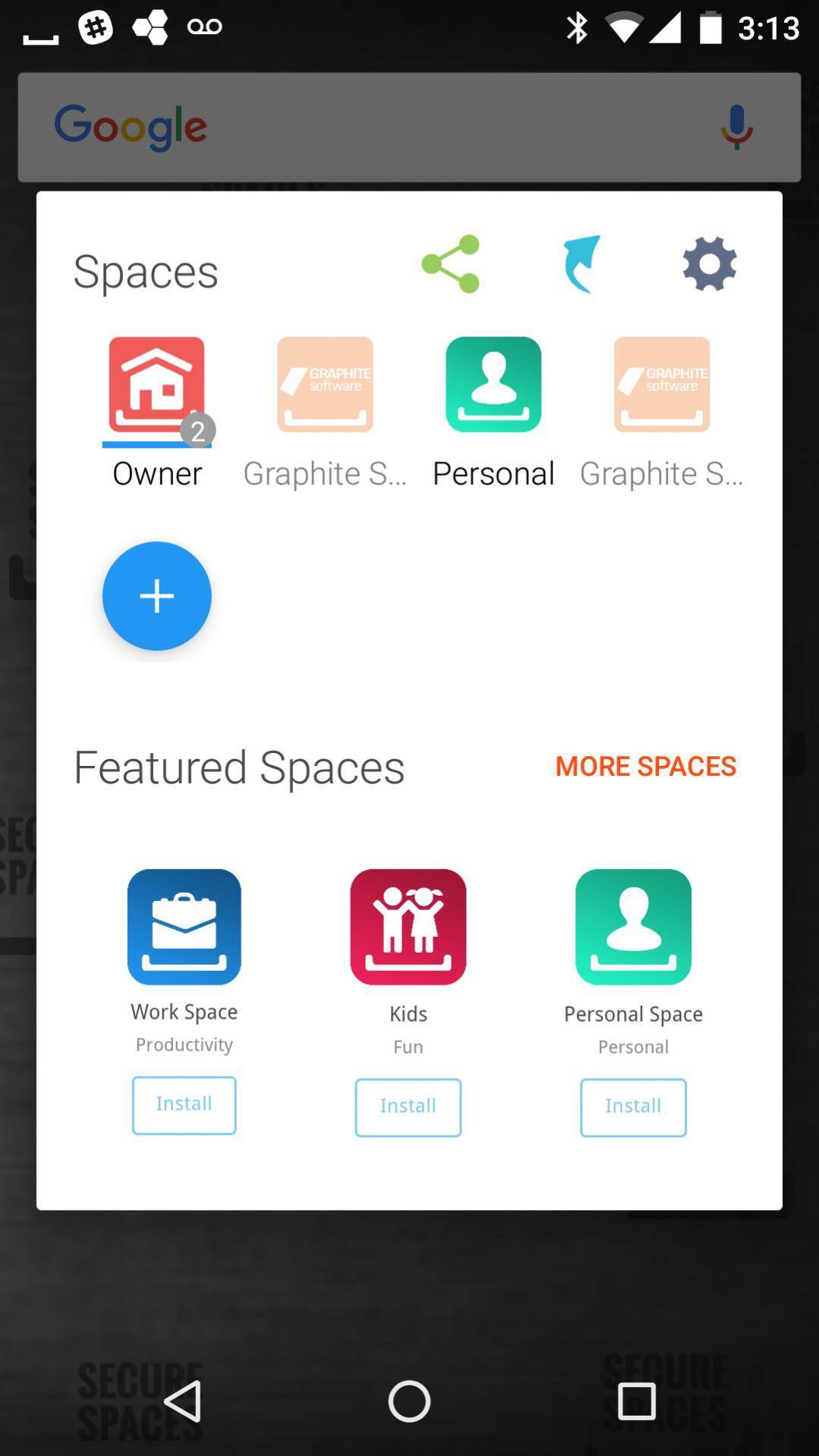 Secure Spaces ROM