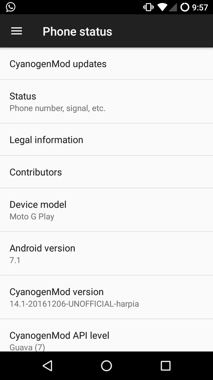 CyanogenMod 14.1 ROM