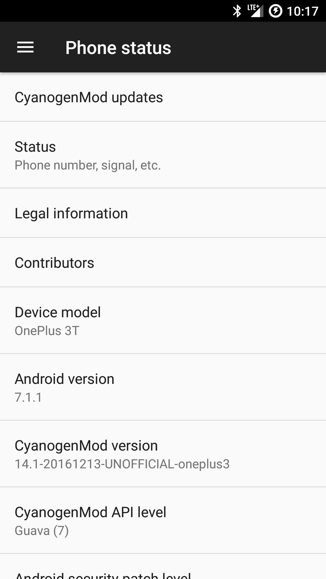 Unofficial CyanogenMod 14.1 ROM