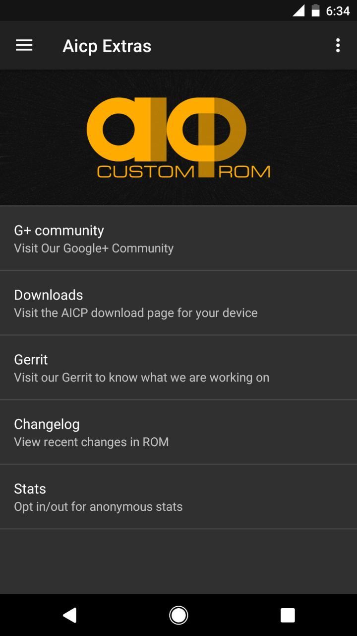 AICP v12.1 ROM