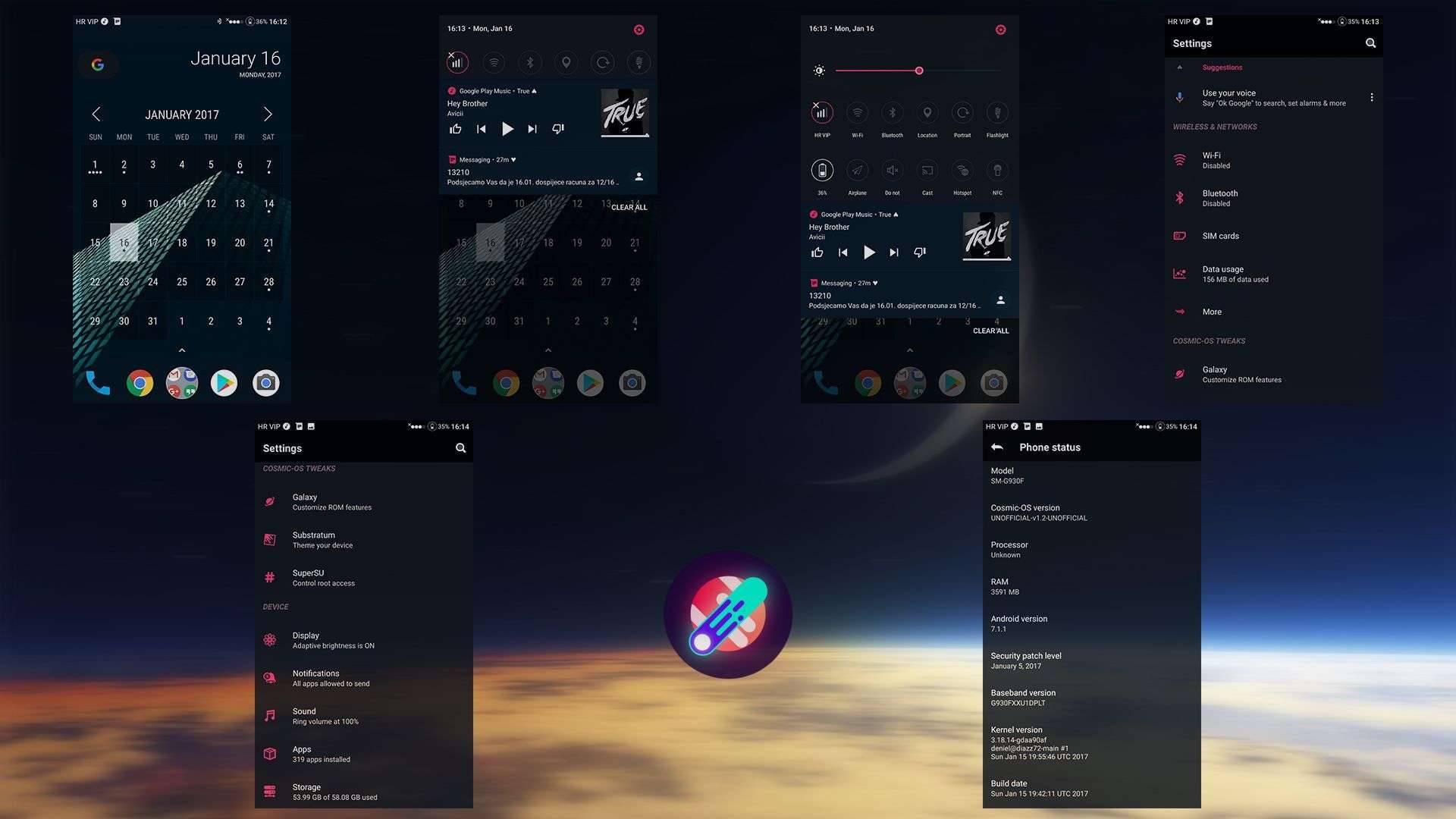 Cosmic-OS v1.2 ROM